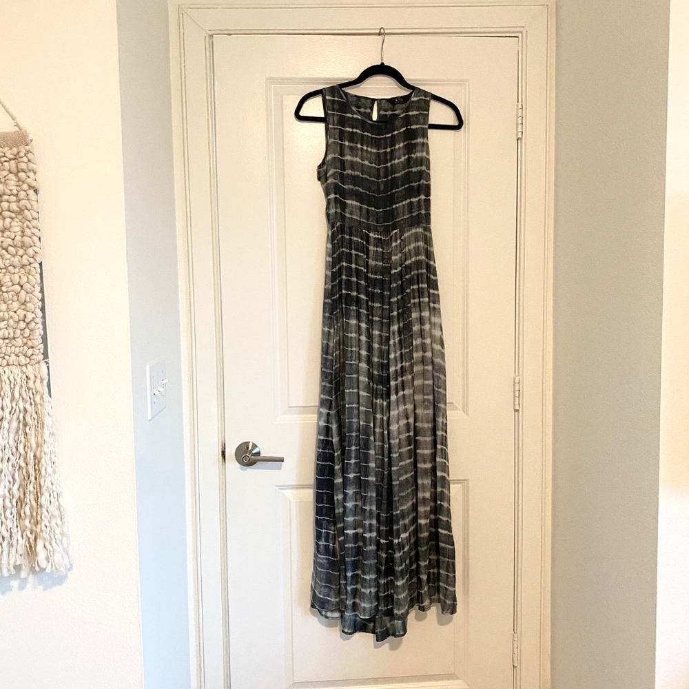 Anthropologie Tie Dye Maxi Dress